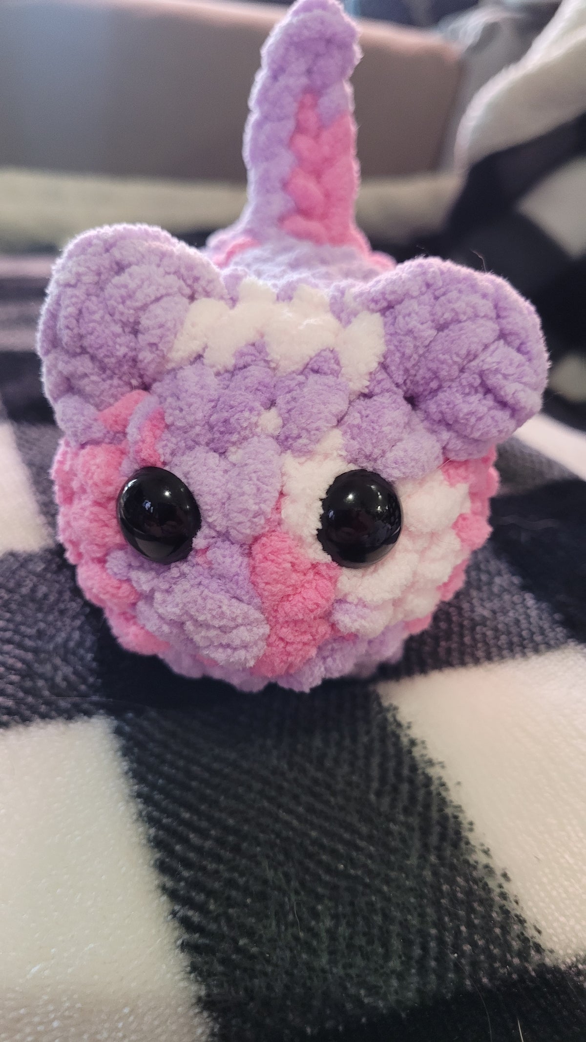Crochet loaf kitty small