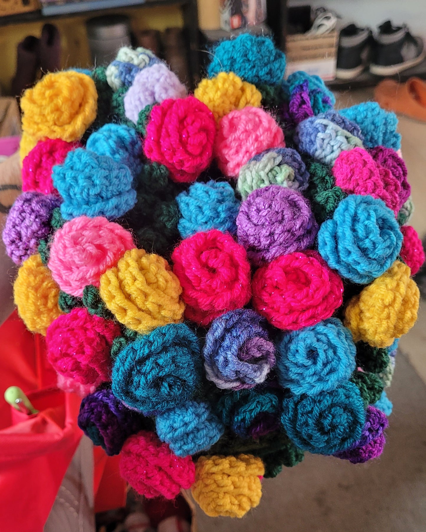 Flower Bouquet Blanket 40"