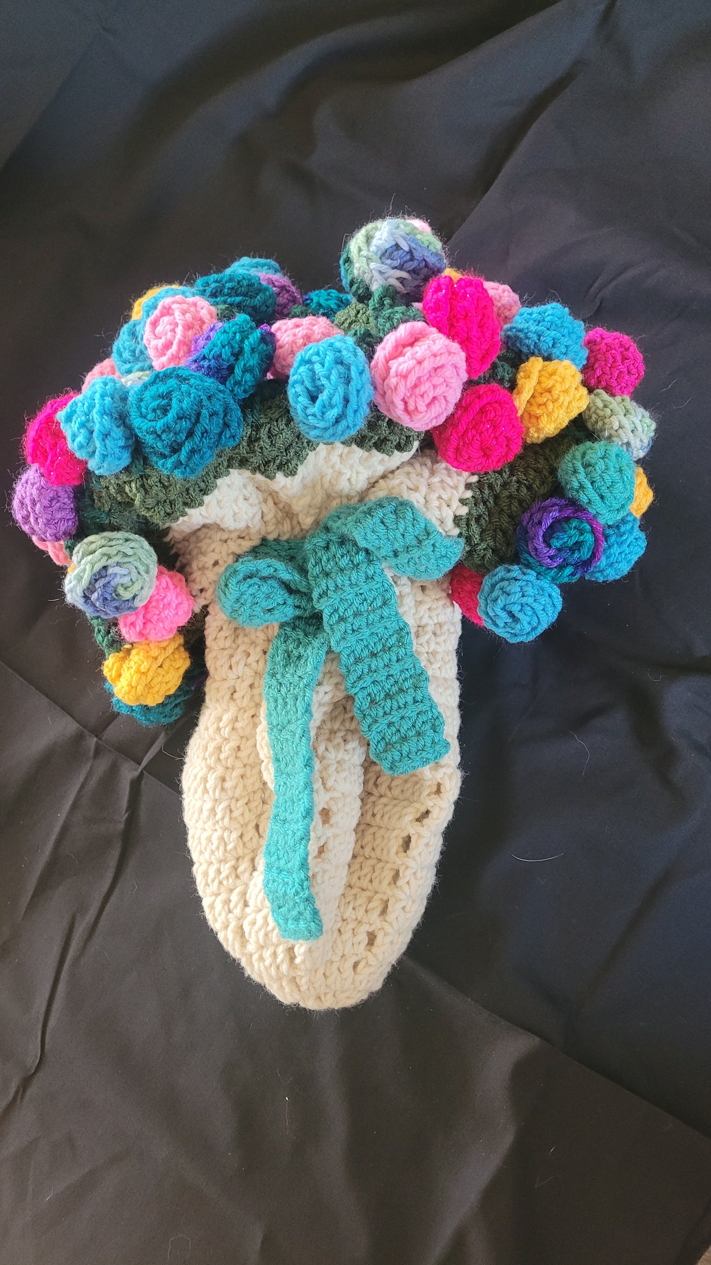 Flower Bouquet Blanket 40"