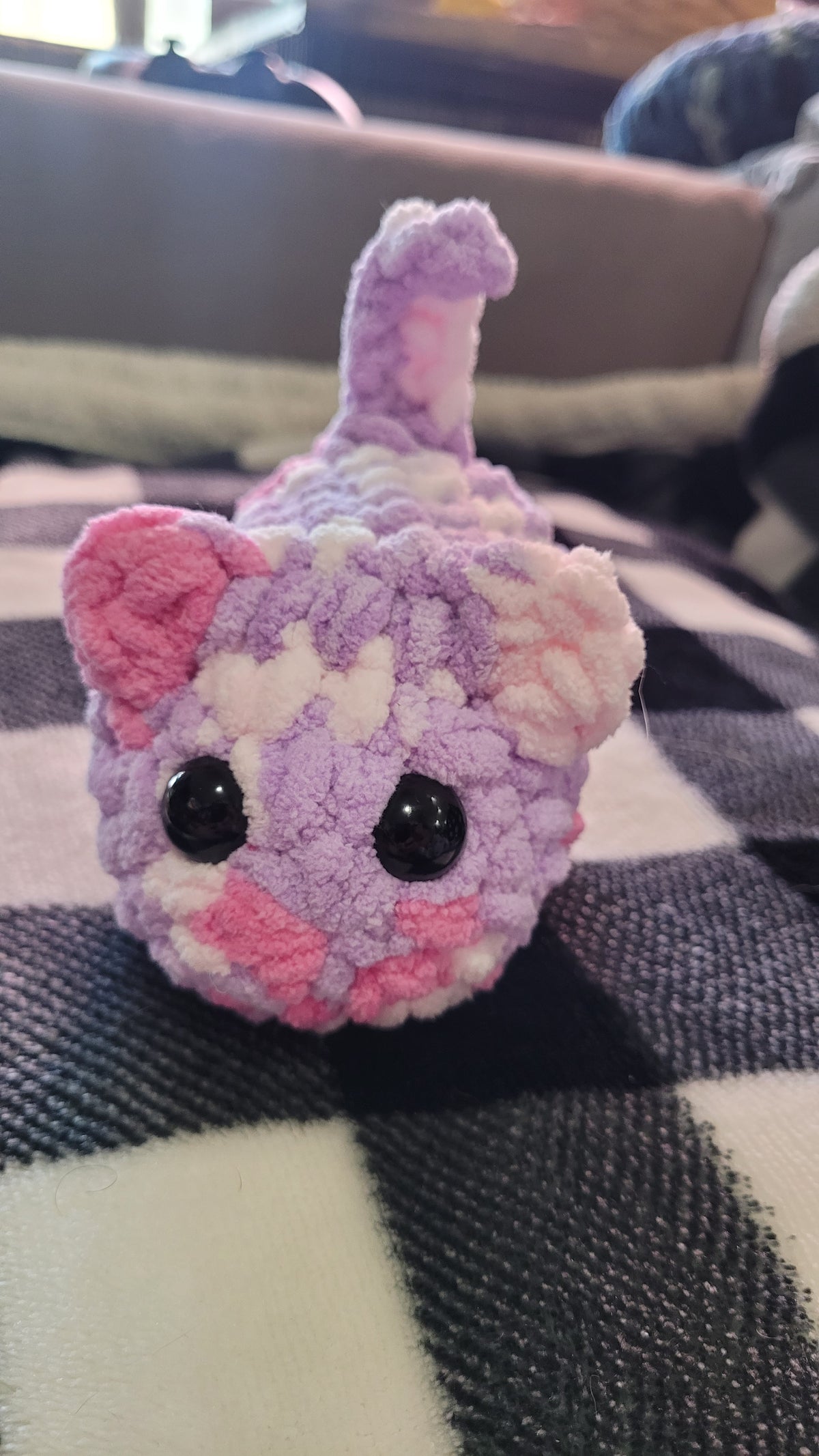 Crochet loaf kitty small