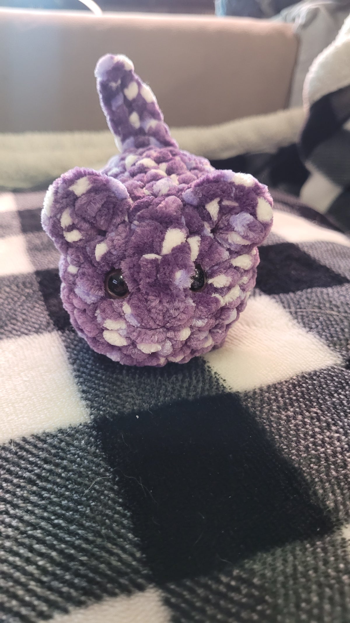 Crochet loaf kitty small